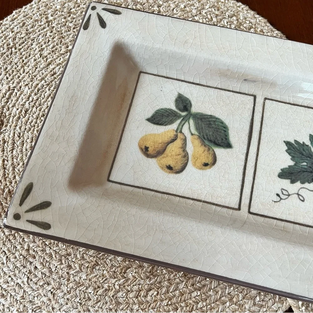 WILLIAMS SONOMA Ceramic Italian Pottery Dish